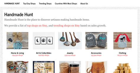 etsy germany|handmade hunt etsy ranking.